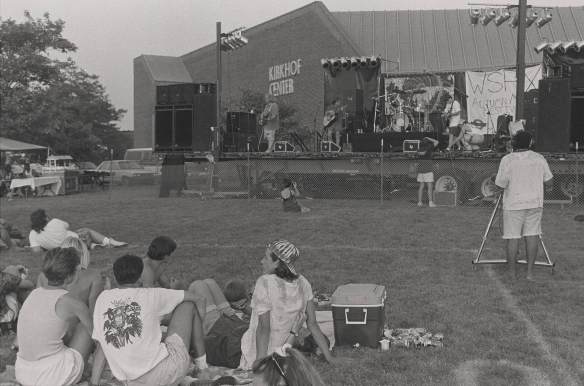 WSRX Autumn Music Festival at Kirkhof Center, August 27, 1991.